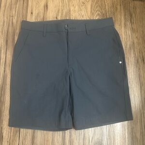 Vouri Meta Shorts 8in inseam charcoal 31in waste